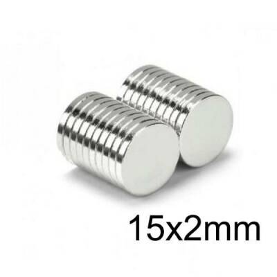 15X2mm Neodyum Güçlü Mıknatıs - Neodim Magnet - 1