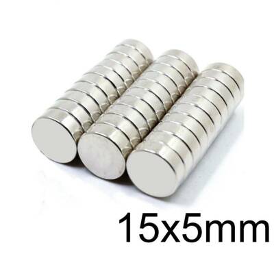 15X5mm Neodyum Güçlü Mıknatıs - Neodim Magnet - 1