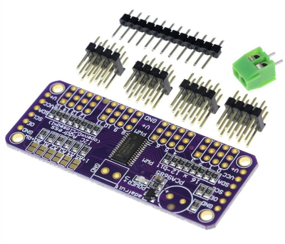 16 Channel I2C PWM/Servo Driver Board PCA9685 - 1