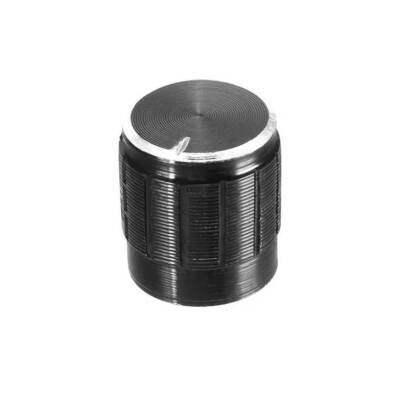 17x17 Aluminum Potentiometer Head - Black - 1