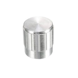 17x17 Aluminum Potentiometer Head - Silver - 1