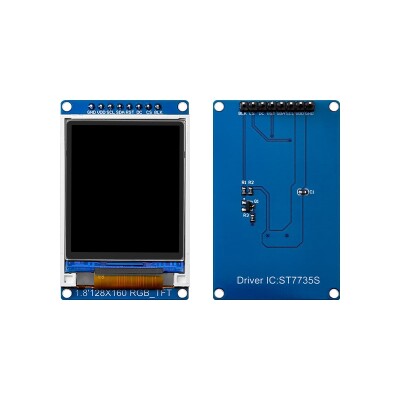 1.8'' 128x160 SPI Tam Renkli TFT LCD Ekran Modülü - ST7735S - 2