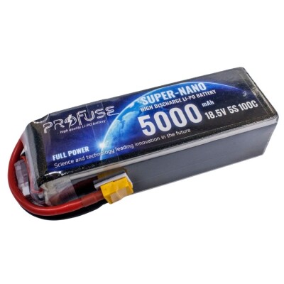 18,5V 5S 5000mAh 100C Lipo Batarya - 1