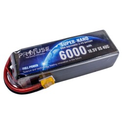 18,5V 5S 6000mAh 40C Lipo Batarya 