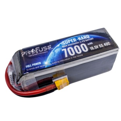 18,5V 5S 7000mAh 40C Lipo Batarya - 1