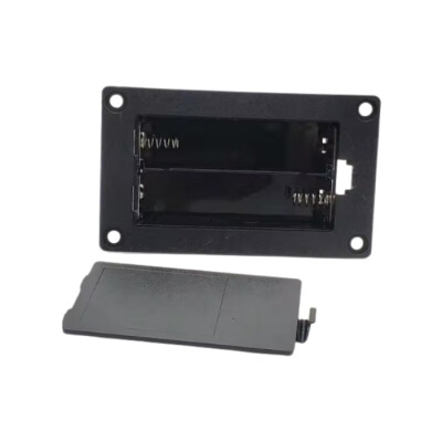 18650 2-Panel Type Covered Battery Holder - 1