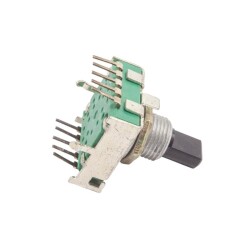 18mm 3 Position Rotary Switch - Commitator - 3