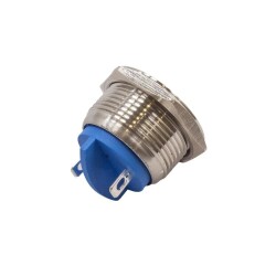 19G-Q1 19mm Ball Head Momentary Metal Button - 2