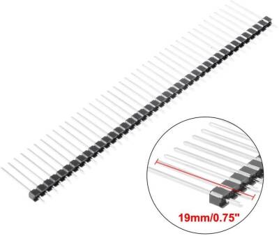 1x40 19mm Erkek Header 40 Pin 2.54mm 180 Derece - 1