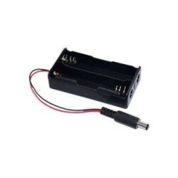 2 AA Battery Holders - Jack Output 