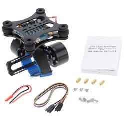 2-Axis Lightweight Brushless Gimbal - DJI and GoPro Compatible - 4