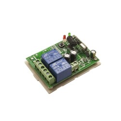 2 Channel 12V RF Module Receiver Transmitter with Remote Control - 3