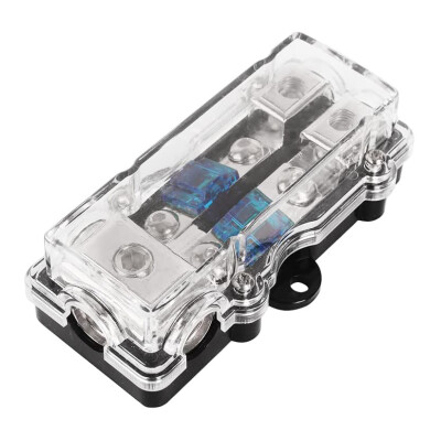 2-Channel Car Amplifier Fuse Box - 60A Fuse - 1