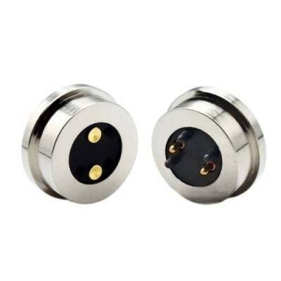 2-Pin 13.5mm Pogo Pin Magnetic Connector Kit - 1