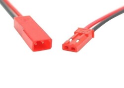 2 pin JST Cable Set - Female Male 