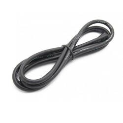 20 AWG Silicone Cable Black - 1 Meter 