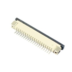 20 Pin SMD Flat Cable Slot 1mm Pin Pitch 