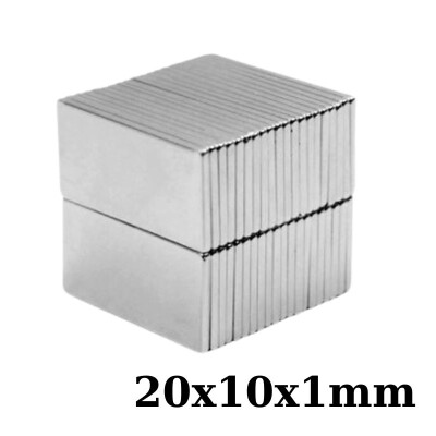 20x10x1mm Neodymium Strong Magnet - 1