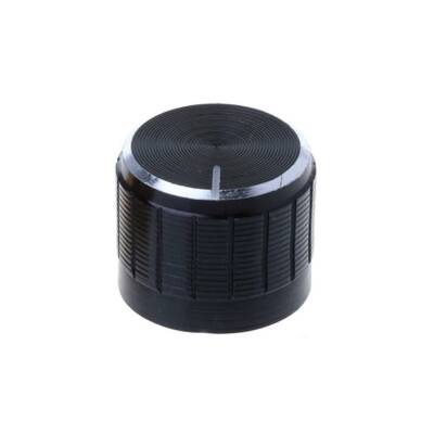 21x17 Aluminum Potentiometer Head - Black - 1