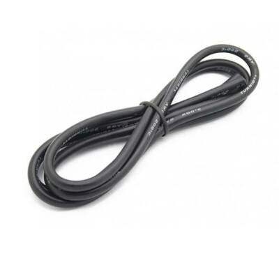 22 AWG Silicone Cable Black - 1 Meter - 1