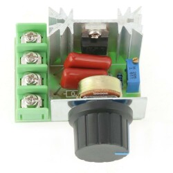 220v AC Motor Driver / 2000w Voltage Regulator Speed & Light Reducer - 2