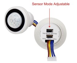 220V Motion PIR Sensor - Automatic Lamp Sensor - 2