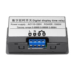 220V Time Adjusted Relay Module with Display - 2