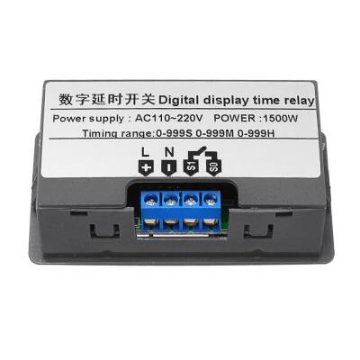 220V Time Adjusted Relay Module with Display - 2