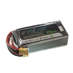 22,2V Lipo Batarya 6200mAh 45C - 6s Lipo Pil - 1