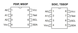 24C01 - DIP8 EEPROM Entegresi - 2