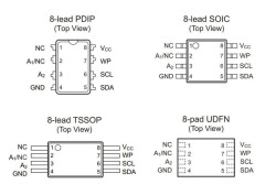 24C04 - DIP8 EEPROM Entegresi - 2