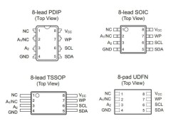 24C04 - SO8 SMD EEPROM IC - 2