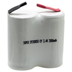 2.4V 2000mAh Vacuum Cleaner Battery SP2000SC-2Y 