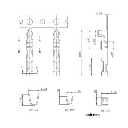 2.54mm Dupont Connector Female Terminal - 2