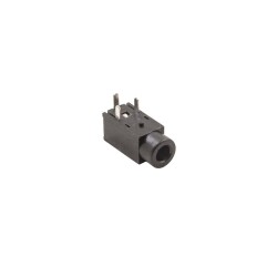 2.5mm Stereo Jack Female - Black - 2