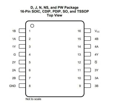 26LS32 - SO16 SMD EEPROM IC - 2