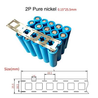 2'li Nikel Şerit Lehim 2P Punta Teli 25.5x0.15mm - 1 Metre - 2