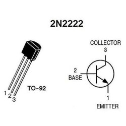 2N2222 - TO92 NPN Transistor - 2