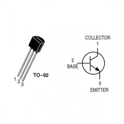 2N3906 - TO92 PNP Transistor - 2