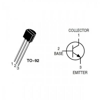 2N3906 - TO92 PNP Transistor - 2