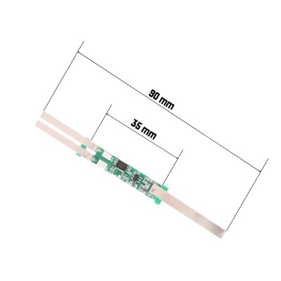 2S 7.4V 2A LiPo & Lion & 18650 BMS Battery Protective Balance Circuit - 2