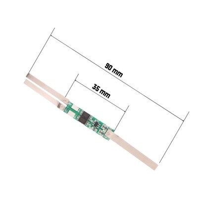 2S 7.4V 3A LiPo & Lion & 18650 BMS Batarya Koruyucu Balans Devresi - 2