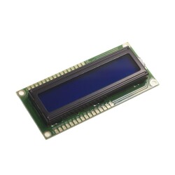 2X16 Lcd Display Çift Taraflı - Mavi 