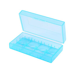 2x18650 Battery Storage Box - Blue 