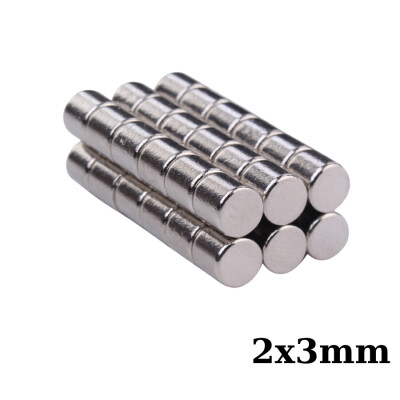 2x3mm Neodyum Güçlü Mıknatıs - Neodim Magnet - 1