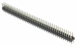 2x40 Male Header 80 Pin 180 Degree 