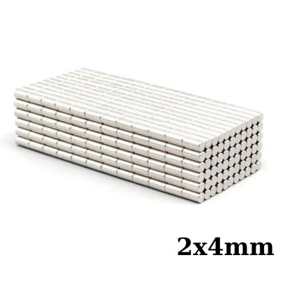 2x4mm Neodyum Güçlü Mıknatıs - Neodim Magnet - 1