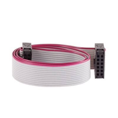 2x6 12 Pin Female-Female Flat Cable - 50cm - 1