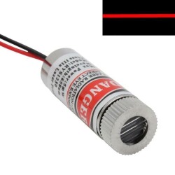 3-5V Line Laser Diode 5mW 650nm - rys1230 