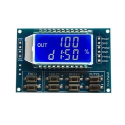 3-Channel PWM Signal Generator Circuit XY-LPWM3 - 1